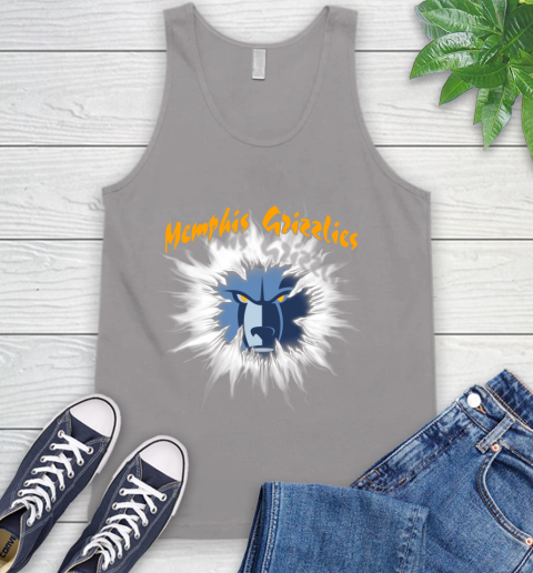 Memphis Grizzlies NBA Basketball Rip Sports Tank Top 3