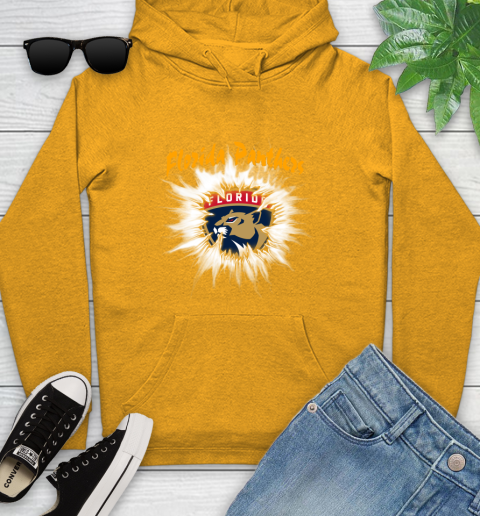 Florida Panthers NHL Hockey Adoring Fan Rip Sports Youth Hoodie 2