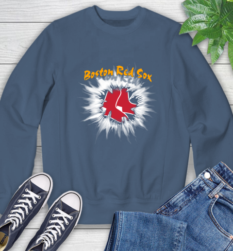 Boston Red Sox MLB Baseball Adoring Fan Rip Sports Sweatshirt 8