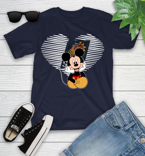 NBA Phoenix Suns The Heart Mickey Mouse Disney Basketball Youth T-Shirt 2