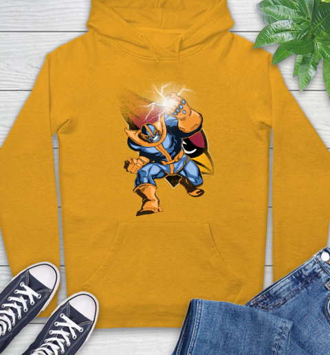 Arizona Cardinals NFL Football Thanos Avengers Infinity War Marvel Hoodie 2