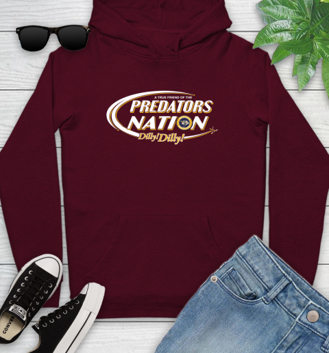 NHL A True Friend Of The Nashville Predators Dilly Dilly Hockey Sports Youth Hoodie 7