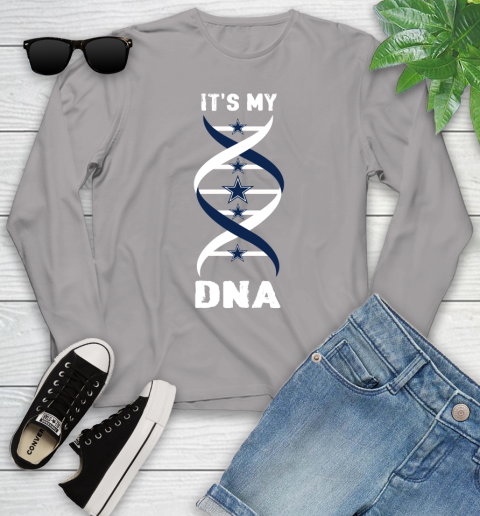 Dallas Cowboys NFL Football It's My DNA Sports Youth Long Sleeve 5