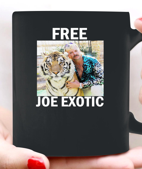 Free Joe Exotic Tiger King Ceramic Mug 11oz