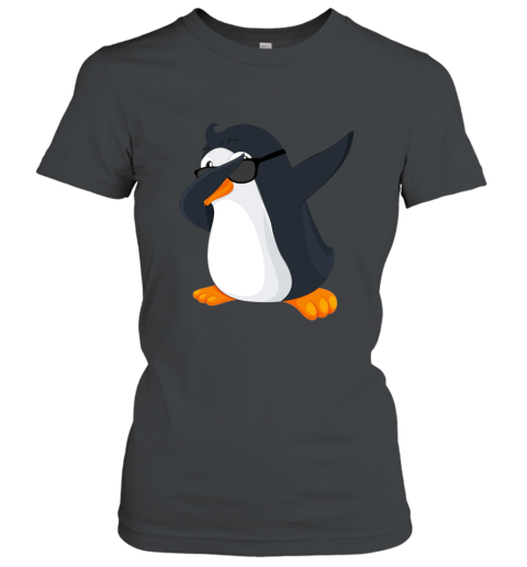 Funny Dabbing Penguin Shirt  Cute Penguin Dab T Shirt Women T-Shirt