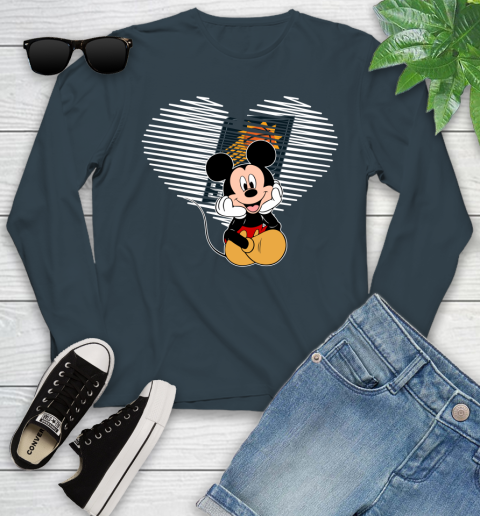 NBA Phoenix Suns The Heart Mickey Mouse Disney Basketball Youth Long Sleeve 9