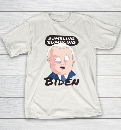Cartoon Biden Republican Conservative Funny Anti Biden Youth T-Shirt