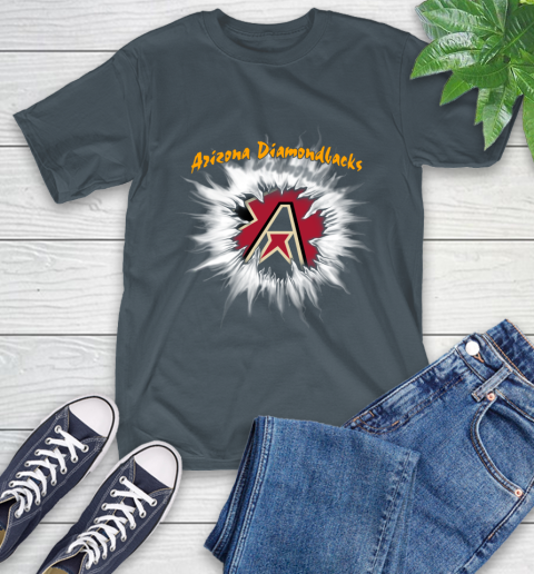Arizona Diamondbacks MLB Baseball Adoring Fan Rip Sports T-Shirt 10