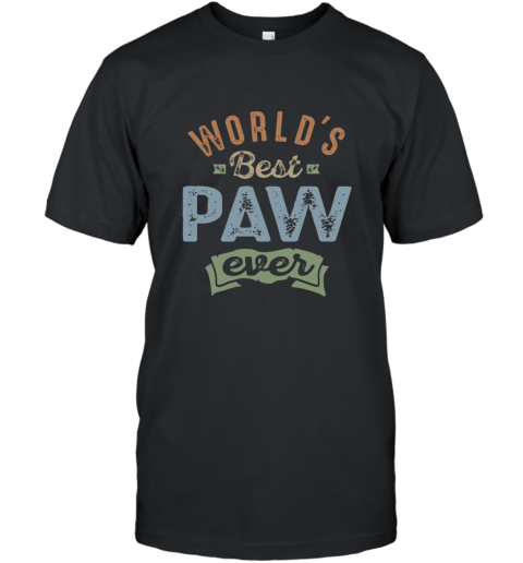 World S Best Paw T Shirt T-Shirt