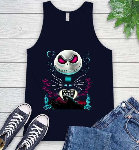 NFL Oakland Raiders Jack Skellington Sally The Nightmare Before