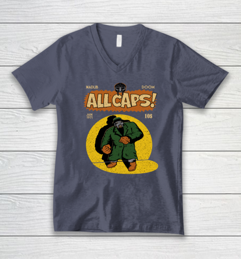 MF Doom Shirt  Madlib Doom V-Neck T-Shirt 6