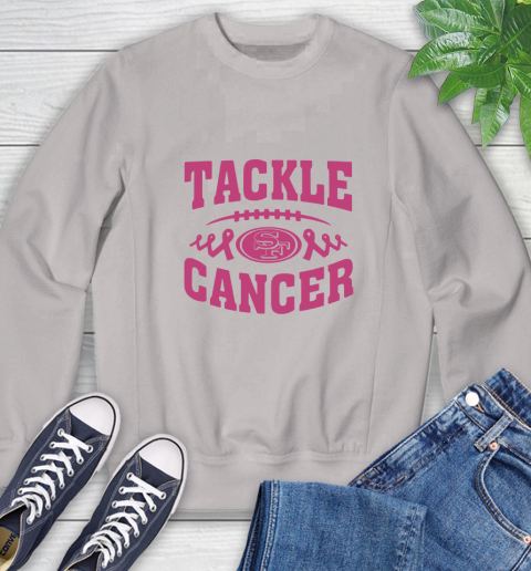 San Francisco 49ers Tackle Breast Cancer Sweatshirt 12