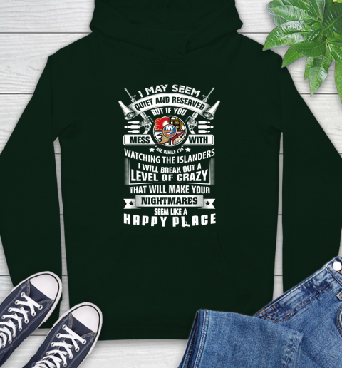 New York Islanders NHL Hockey Don't Mess With Me While I'm Watching My Team Sports Hoodie 12