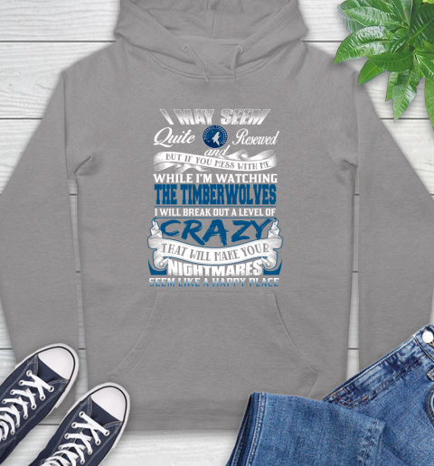 Minnesota Timberwolves NBA Basketball Don't Mess With Me While I'm Watching My Team Hoodie 6