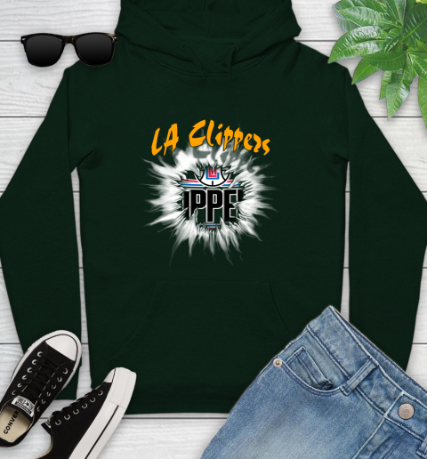 LA Clippers NBA Basketball Rip Sports Youth Hoodie 14