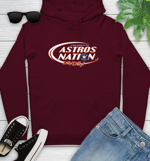 MLB A True Friend Of The Houston Astros Dilly Dilly Baseball Sports Youth Hoodie 7