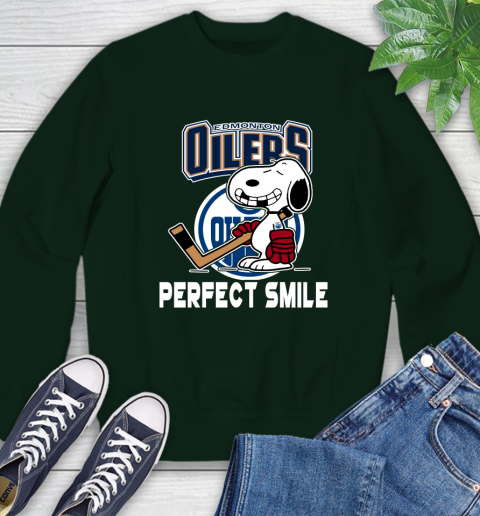NHL Detroit Red Wings Snoopy Perfect Smile The Peanuts Movie Hockey T Shirt Sweatshirt 12
