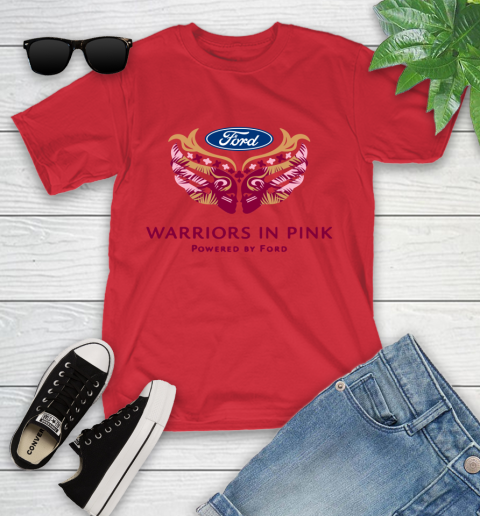 Ford cares warriors in pink Youth T-Shirt 8