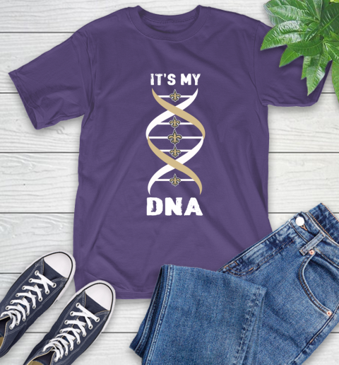 New Orleans Saints NFL Football It's My DNA Sports T-Shirt 5