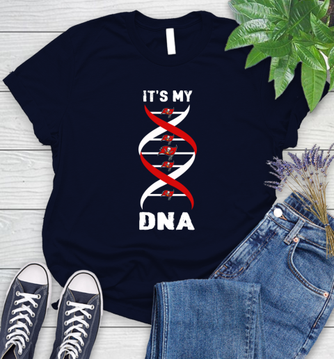 Tampa Bay Buccaneers NFL Football It's My DNA Sports Women's T-Shirt 2