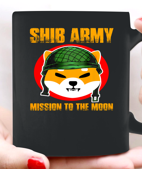 Shiba Army Shiba Inu Coin Crypto Token Cryptocurrency Wallet Ceramic Mug 11oz 5