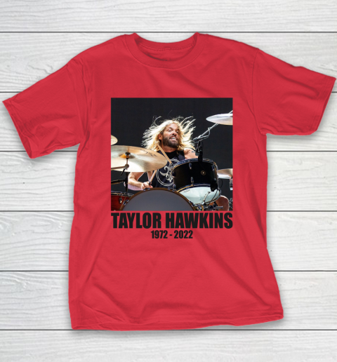 Taylor Hawkins 1972  2022 Shirt RIP Foo Fighters Drummer Youth T-Shirt 7