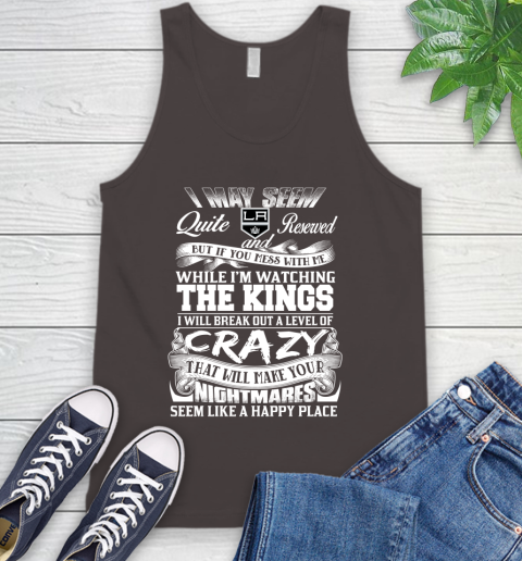 Los Angeles Kings NHL Hockey Don't Mess With Me While I'm Watching My Team Tank Top 6