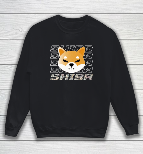 Shiba Coin Cryptocurrency SHIB Token Hoder Sweatshirt