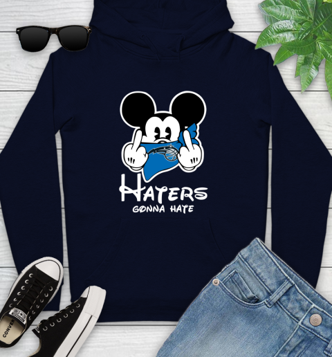 NBA Orlando Magic Haters Gonna Hate Mickey Mouse Disney Basketball T Shirt Youth Hoodie 3