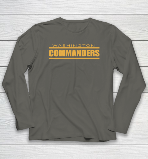 Washington Commanders Long Sleeve T-Shirt 4