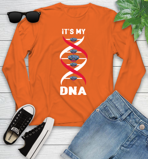 New Orleans Pelicans NBA Basketball It's My DNA Sports Youth Long Sleeve 3