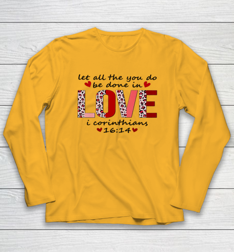 Leopard You Do Be Done In Love Christian Valentine Long Sleeve T-Shirt 10
