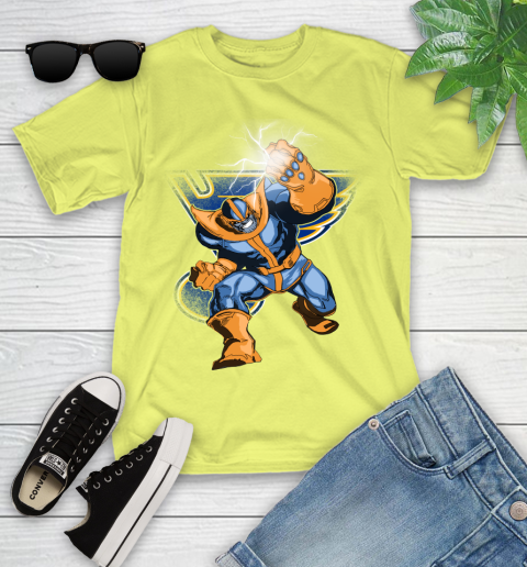 St.Louis Blues NHL Hockey Thanos Avengers Infinity War Marvel Youth T-Shirt 10