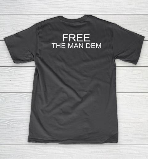 Free The Mandem Women's V-Neck T-Shirt 11