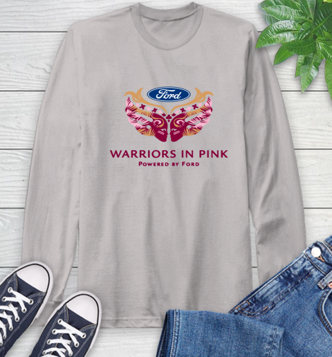 Ford cares warriors in pink Long Sleeve T-Shirt 11