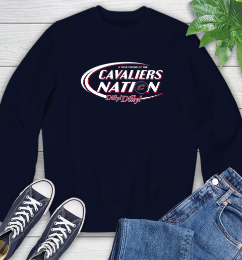 NBA A True Friend Of The Cleveland Cavaliers Dilly Dilly Basketball Sports Sweatshirt 2