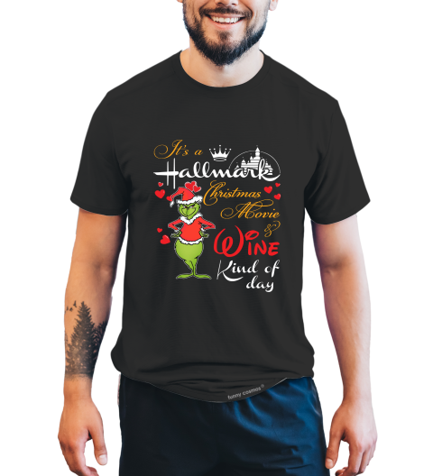 Grinch T Shirt, Hallmark Christmas T Shirt, It's A Hallmark Christmas Movie Tshirt, Christmas Gifts
