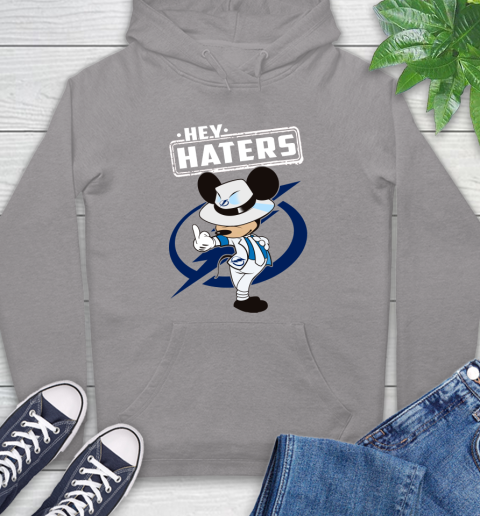 NHL Hey Haters Mickey Hockey Sports Tampa Bay Lightning Hoodie 6