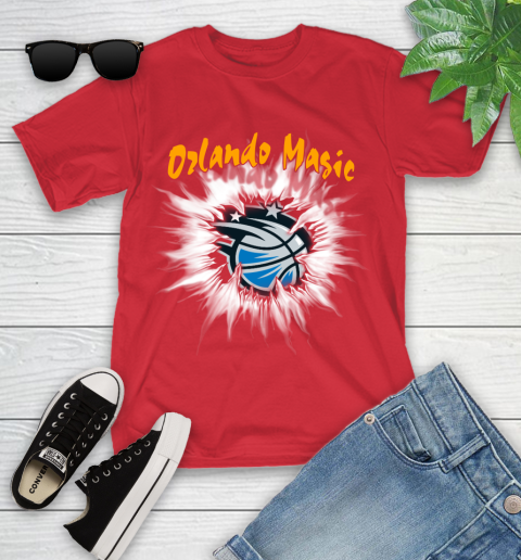 Orlando Magic NBA Basketball Rip Sports Youth T-Shirt 13