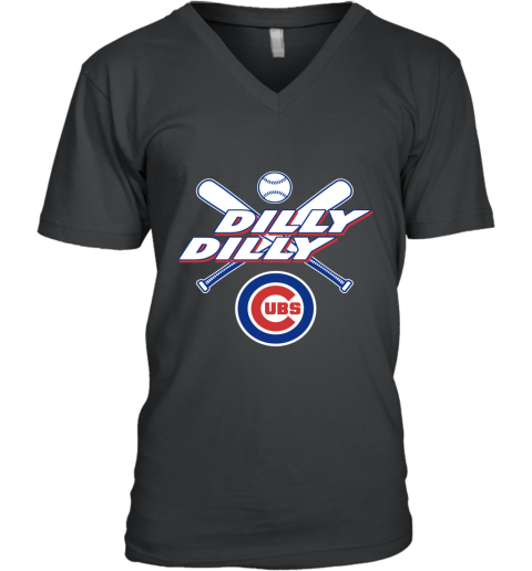 cubs v neck jersey