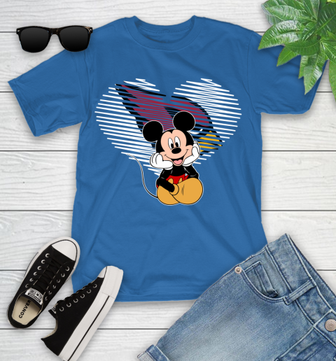 NFL Arizona Cardinals The Heart Mickey Mouse Disney Football T Shirt_000 Youth T-Shirt 12