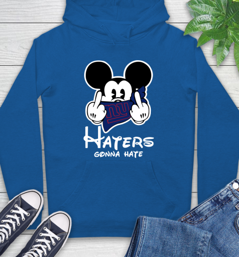 NFL New York Giants Haters Gonna Hate Mickey Mouse Disney Football T Shirt Hoodie 9