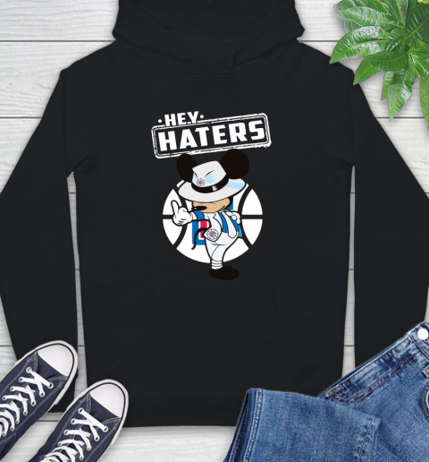 NBA Hey Haters Mickey Basketball Sports Los Angeles Clippers Hoodie