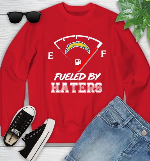 San Diego Chargers NFL Football Fueled By Haters Sports Youth Sweatshirt 8