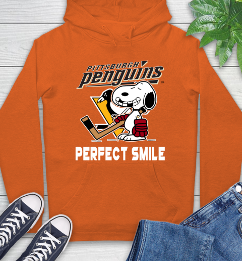 NHL Pittsburgh Penguins Snoopy Perfect Smile The Peanuts Movie Hockey T Shirt Hoodie 4
