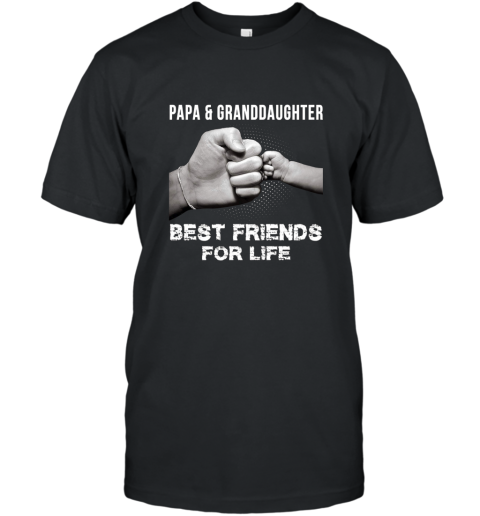 Papa and Granddaughter Best Friends For Life Shirt T-Shirt