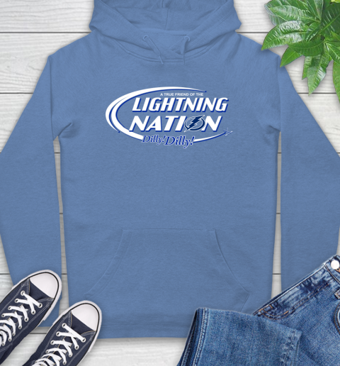 NHL A True Friend Of The Tampa Bay Lightning Dilly Dilly Hockey Sports Hoodie 11