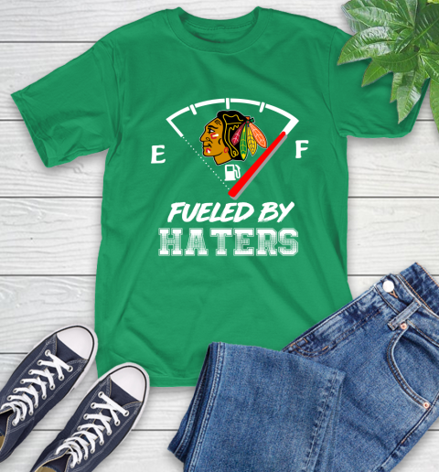Chicago Blackhawks NHL Hockey Fueled By Haters Sports T-Shirt 7
