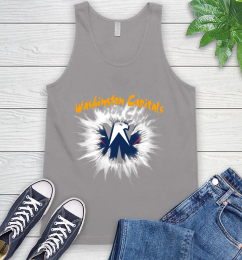 Washington Capitals NHL Hockey Adoring Fan Rip Sports Tank Top 3