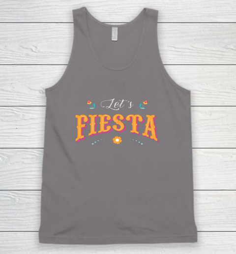 Cinco De Mayo Party Lets Fiesta Mexican Typography Tank Top 5